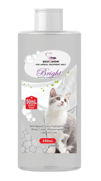 Cat | Product - Shampoo Cat - BIS Bright White - 550 ml  - Best In Show - Best Pet Food For Your Pet